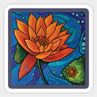 Blossoming: Sacral Chakra Meditation Next > Sticker